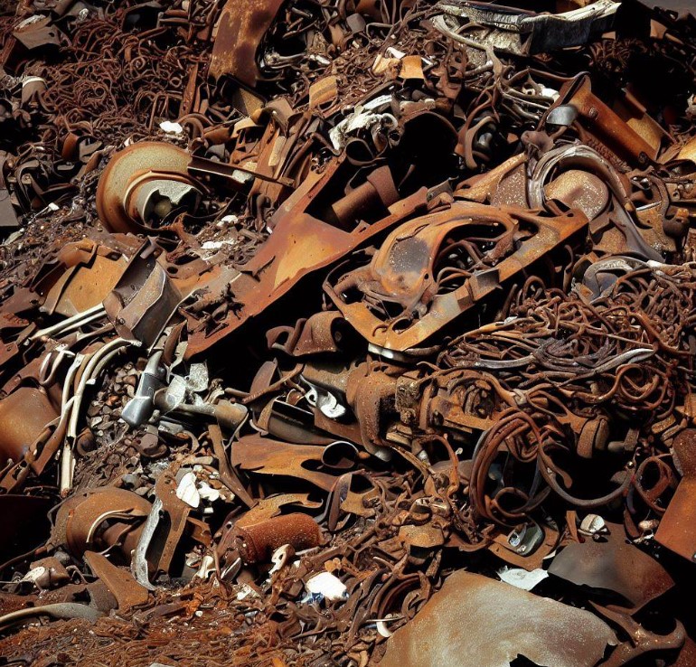 odpady zawierające metale żelazne
