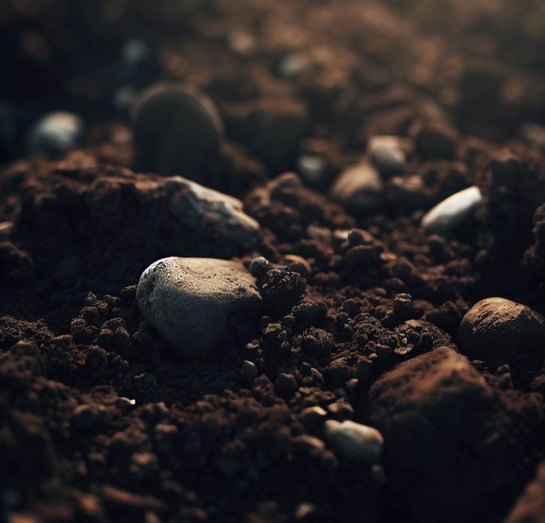 gleba i kamienie