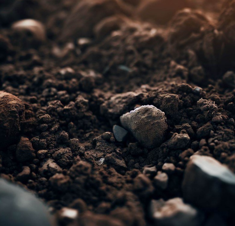 ziemia, gleba i kamienie